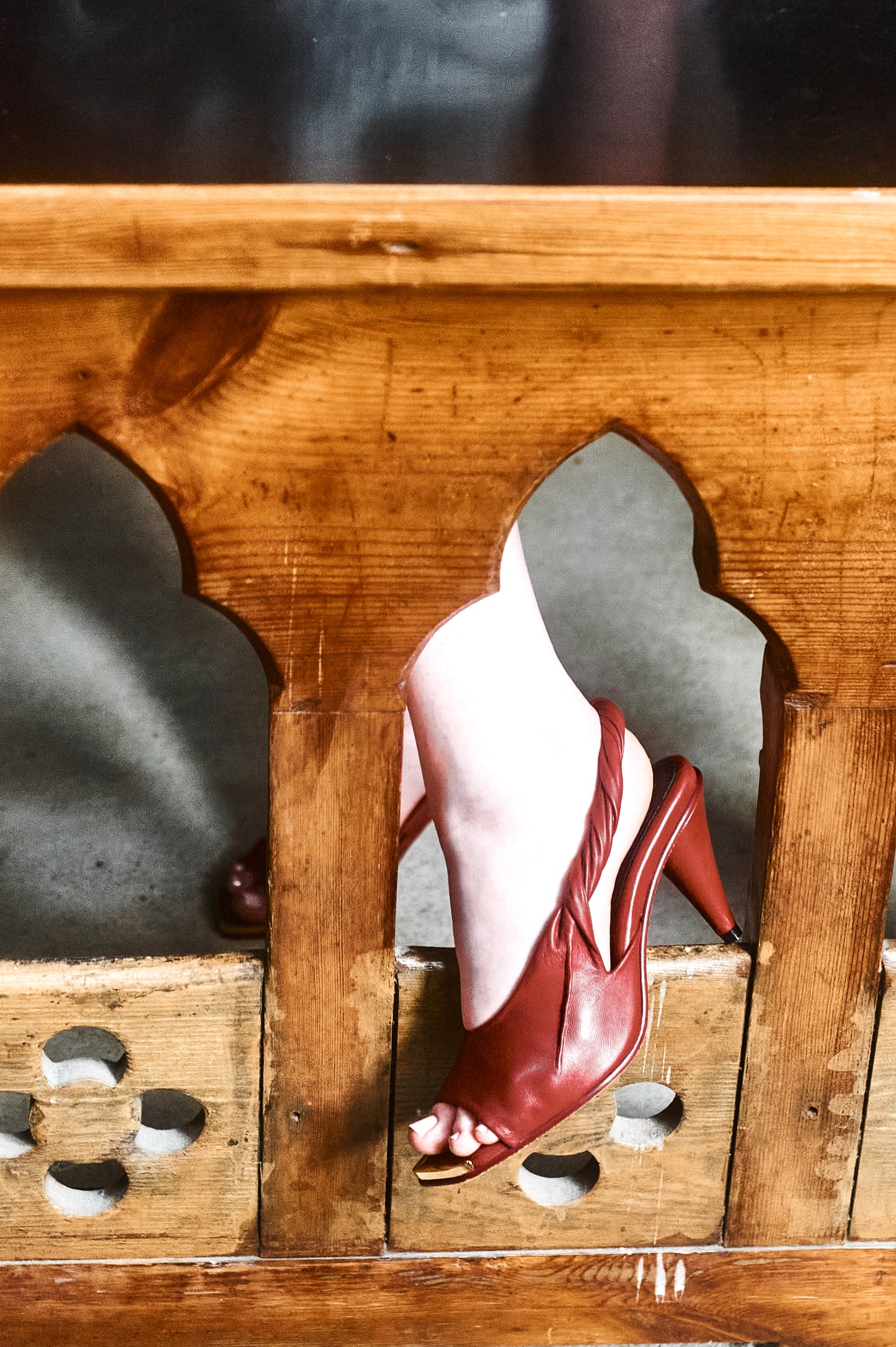 Orla twisted Strap - Merlot