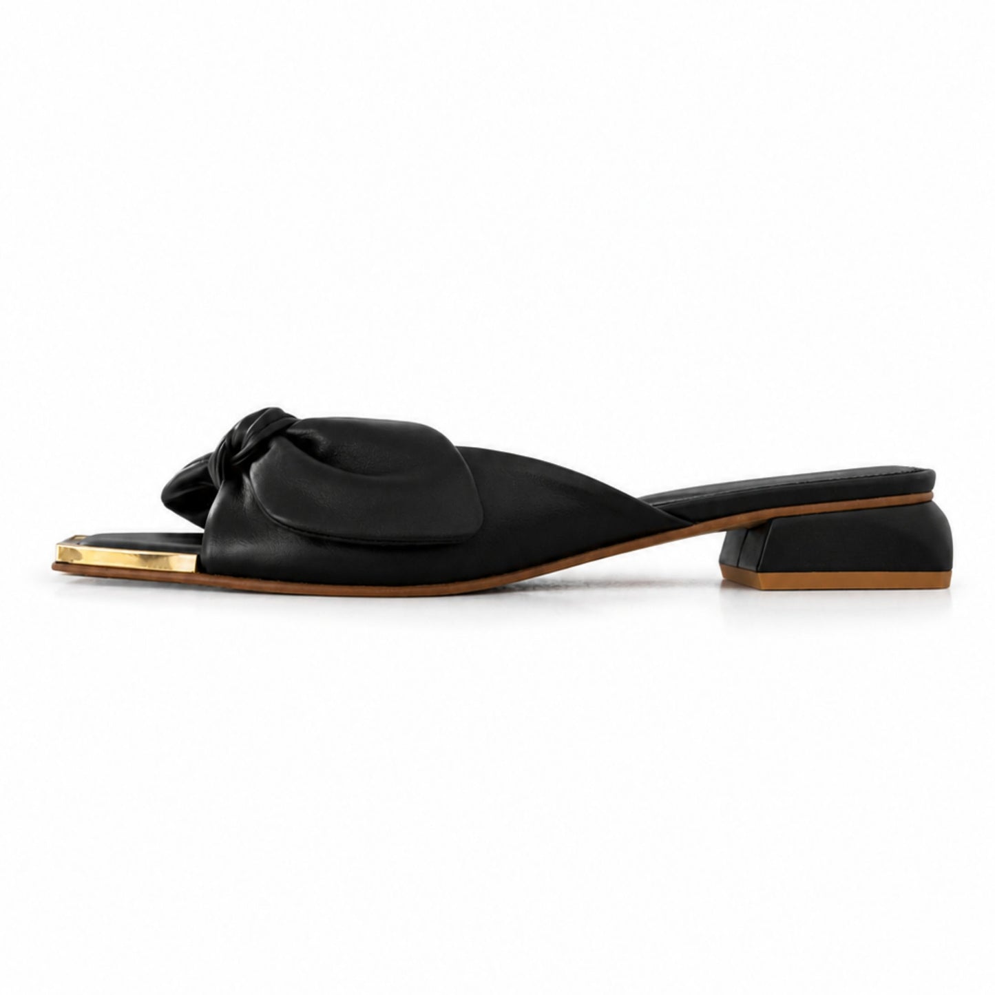 Fiona Mule em Jet Black