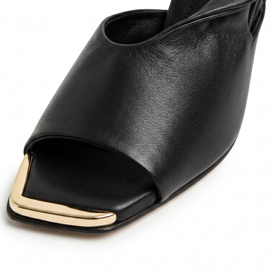 Orla twisted Strap - Jet Black
