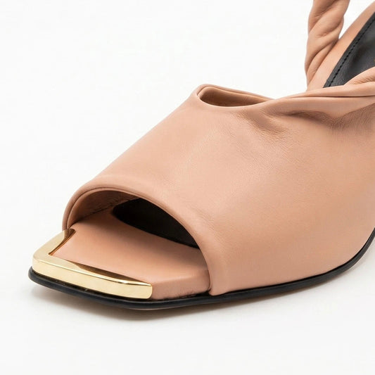 Orla twisted Strap - Dusky Pink