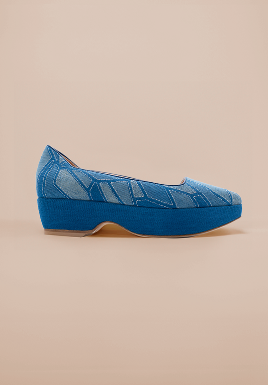 Shauna - Scarpin - Jeans Claro